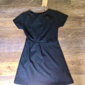 Zara Kids Girls Navy Blue Dress Size 14 New With Tags